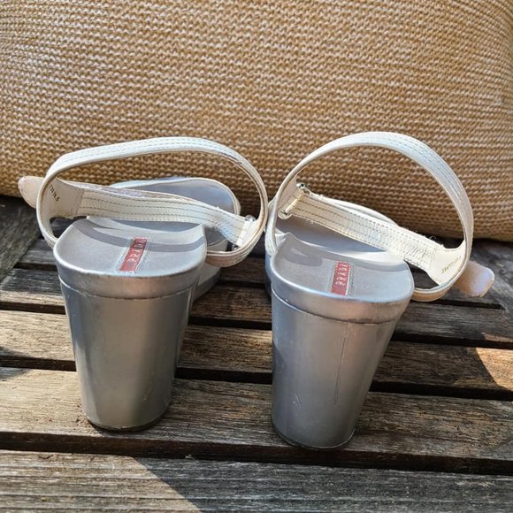 Prada Platform Velcro Strap Sandals - Picture 3 of 8